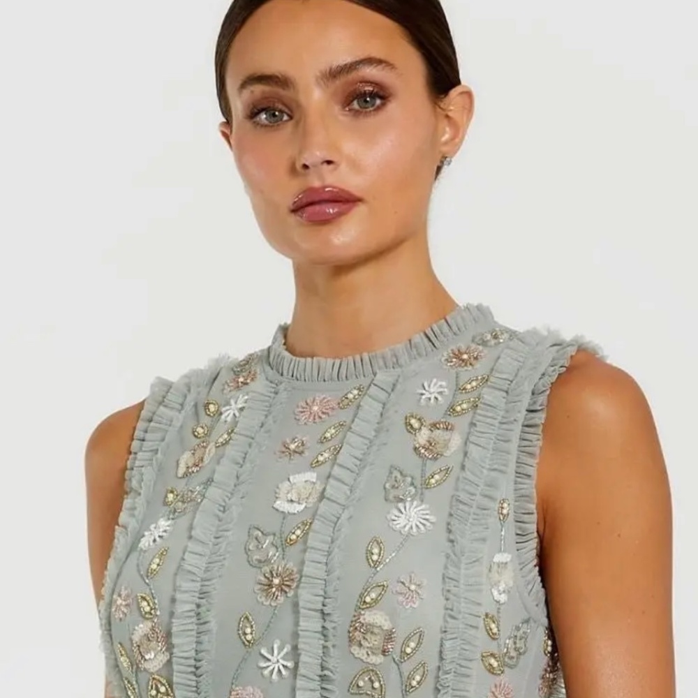 Mac Duggal Floral dress - Picture 3 of 6